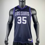 NBA 35 Durant Phoenix Suns 2018 city Maillot Violet imprimé